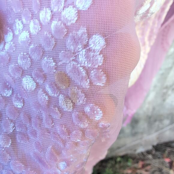 Torrid Velvet Lavender Pearl Burnout Kimono SoftGirl Gypsy Boho Women's 1X/2X - Picture 5 of 10